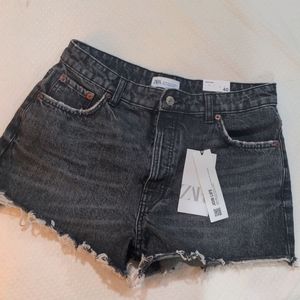Nwt Black jean shorts
